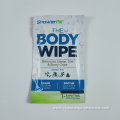 Nonwoven Spunlace Organic & Nature Body Cleansing Wipes